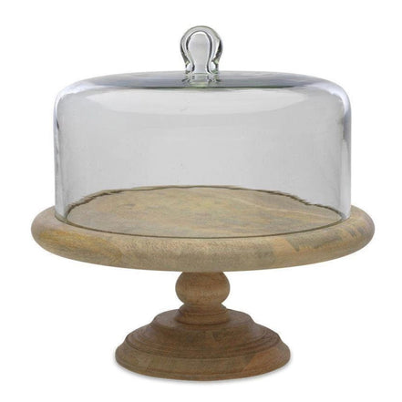 Recycled Glass Dome Cake Stand