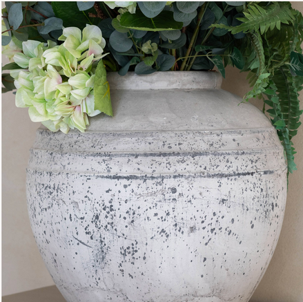 Birkdale Stone Rounded Pot