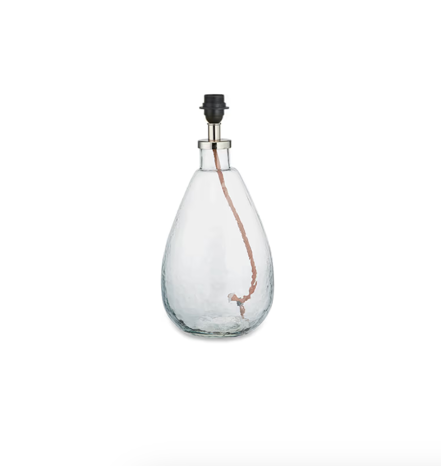 Baba Glass Lamp - Clear - Small Tall