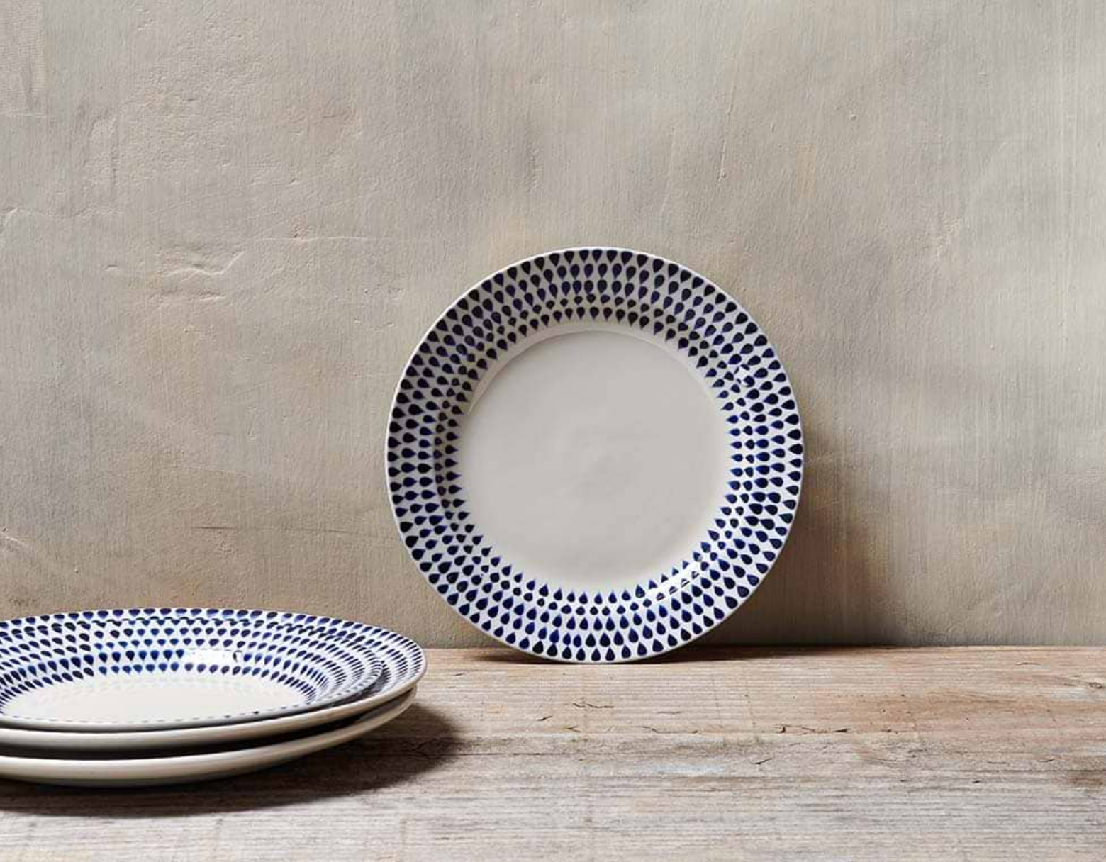 Indigo Drop Side Plate