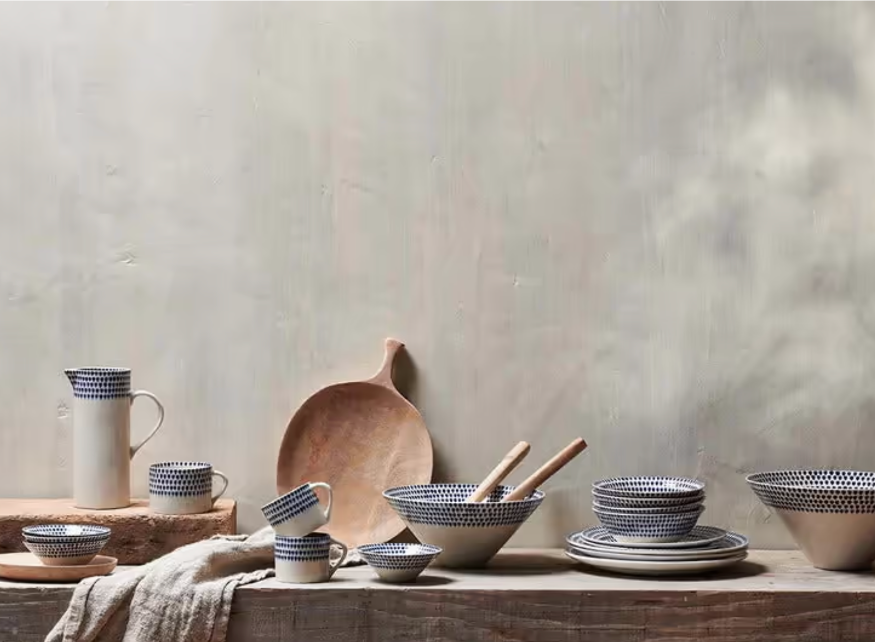 Indigo Drop Side Plate