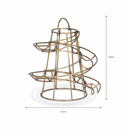 Brompton Egg Run Antique Brass