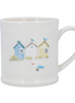 Beach Huts Stoneware Mug