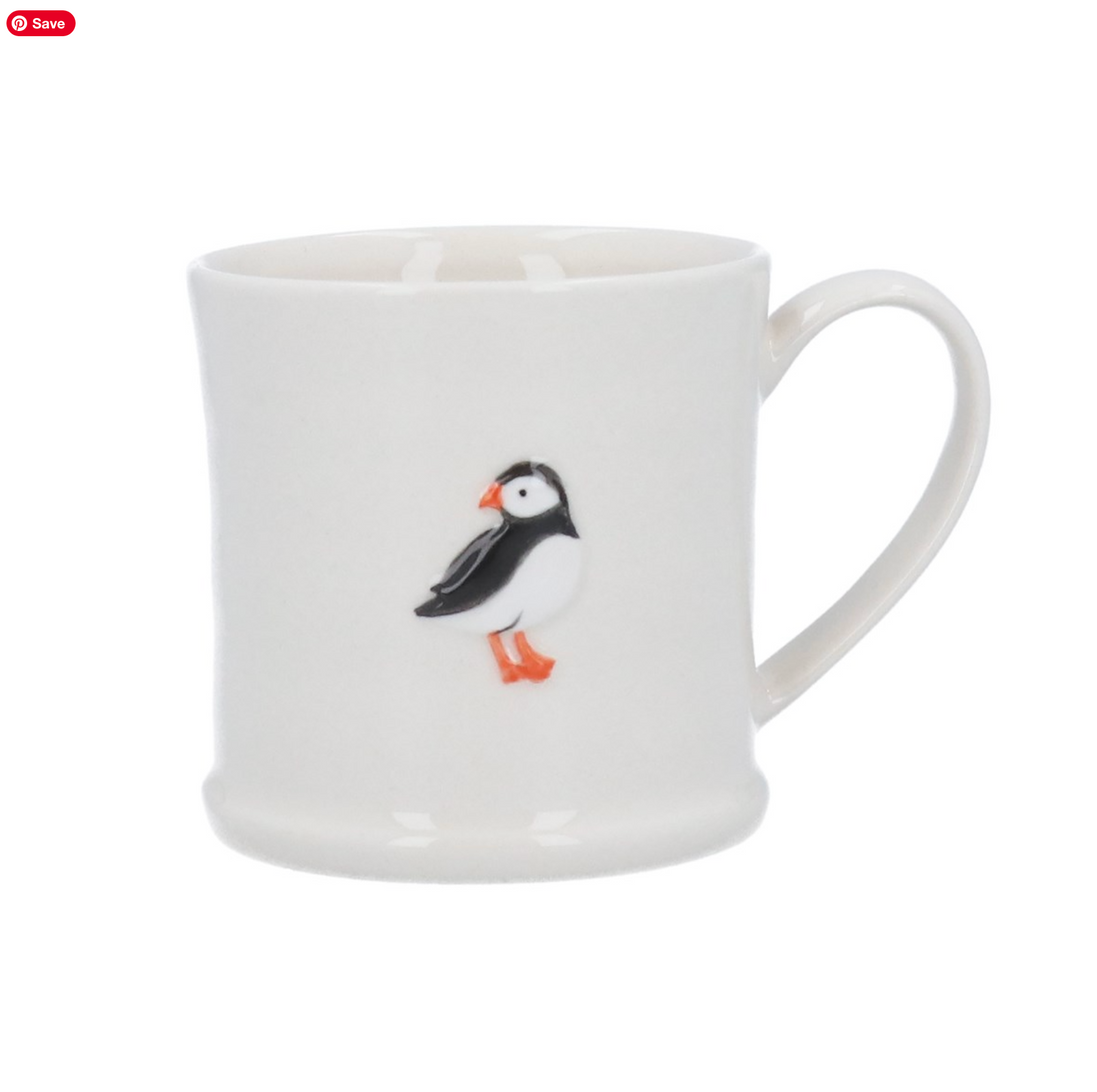 Puffin Stoneware Mug - Mini