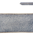 Blue Speckled Stoneware Rectangle Plate