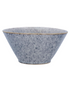 Blue Speckled Stoneware High Sided Bowl - Small