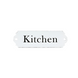 Enamel Kitchen Sign  - White