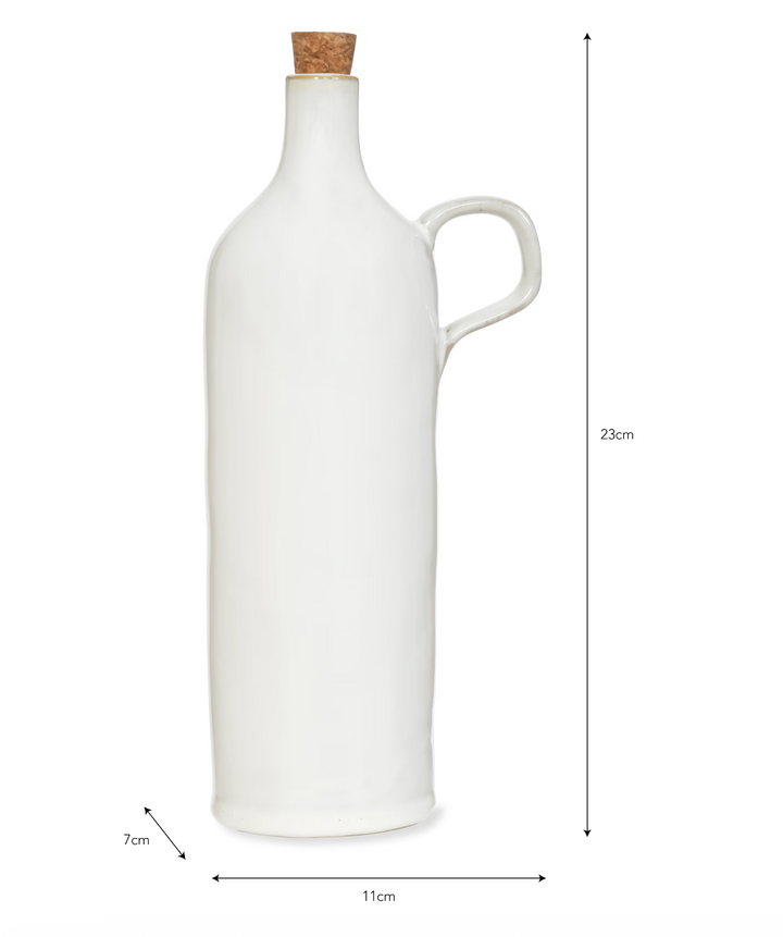 Ithaca Oil Bottle - White