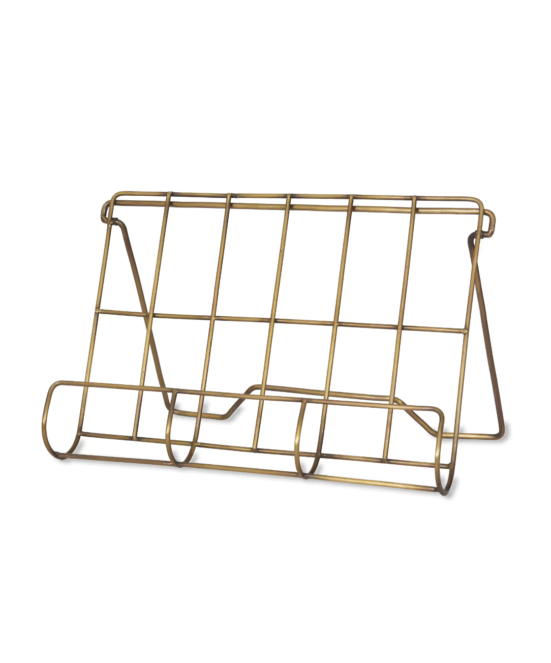 Brompton Cook Book Holder - Antique Brass