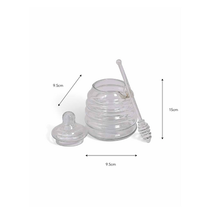 Murcot Honey Pot - Glass