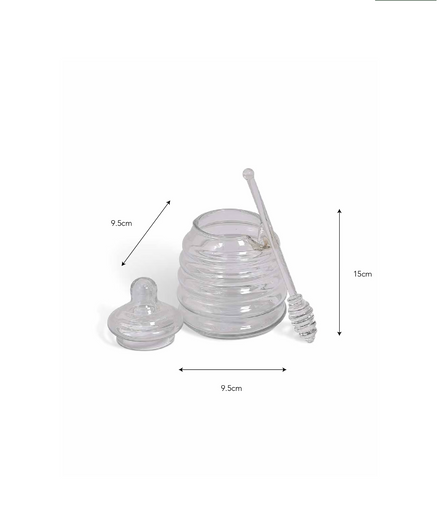 Murcot Honey Pot - Glass