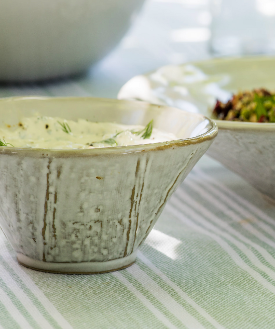 Ithaca Meze Bowl with Spoon White