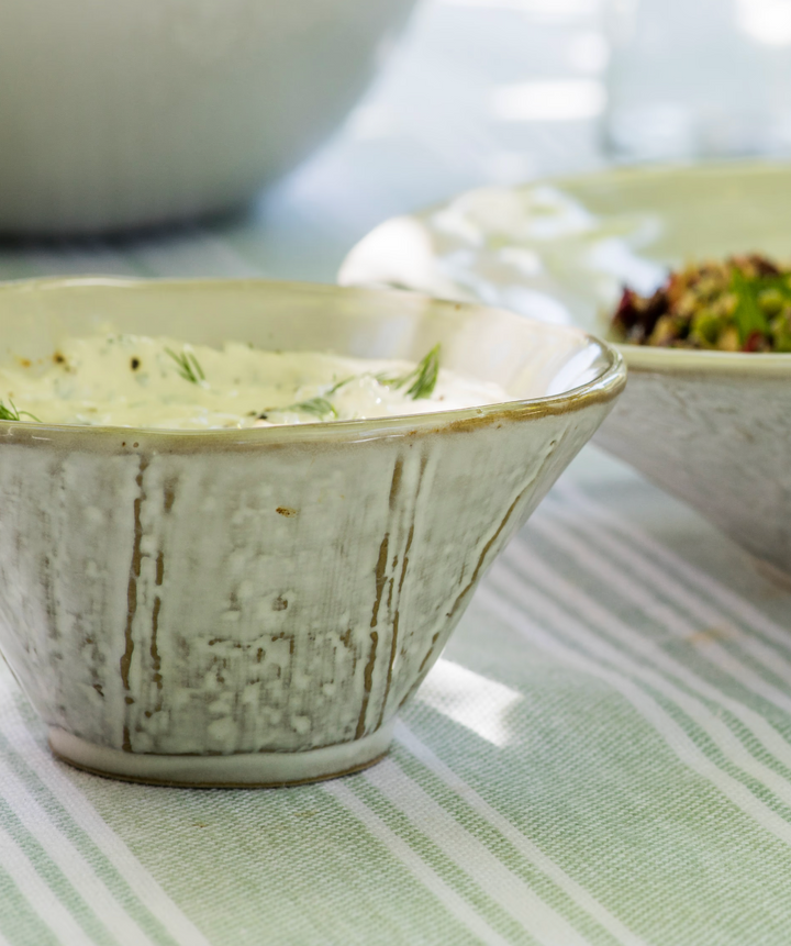 Ithaca Meze Bowl with Spoon White