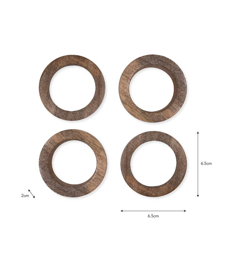 Midford Napkin Holders Set of Four - Natural