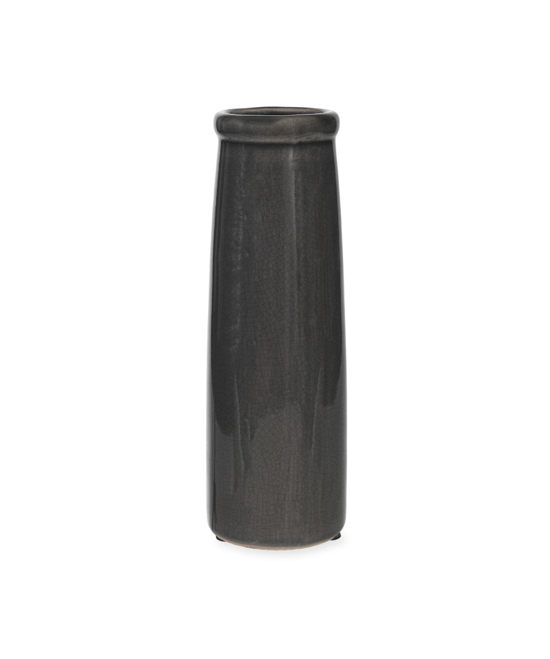 Ravello Bottle Vase - Charcoal