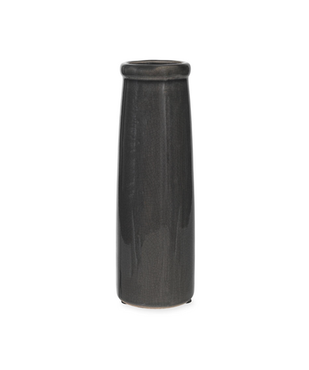 Ravello Bottle Vase - Charcoal