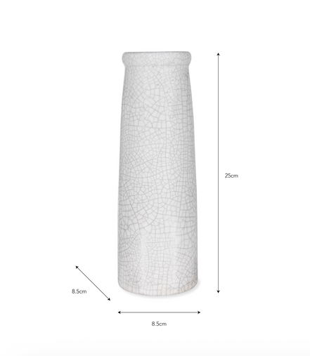 Ravello Bottle Vase - White