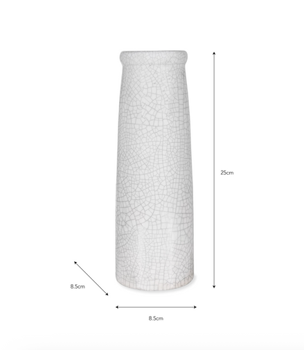 Ravello Bottle Vase - White