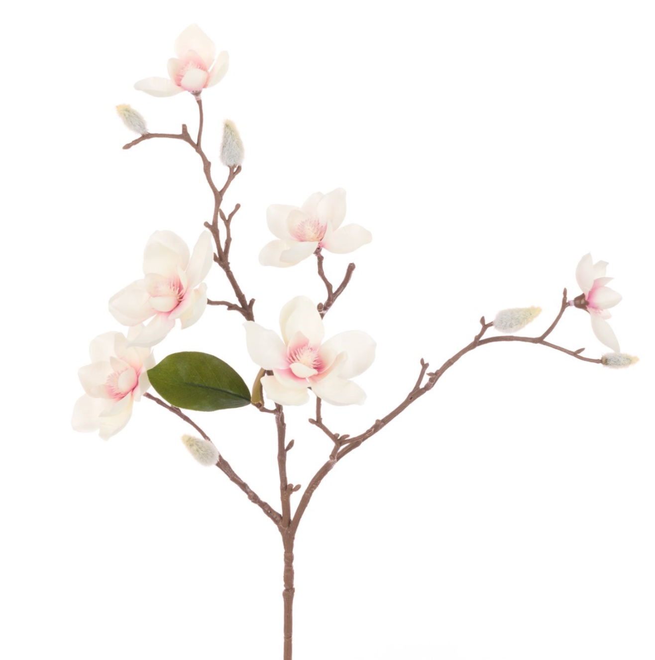 Magnolia Spray Faux Flower Stem