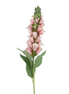 Foxglove Faux Flower Stem - Light Pink