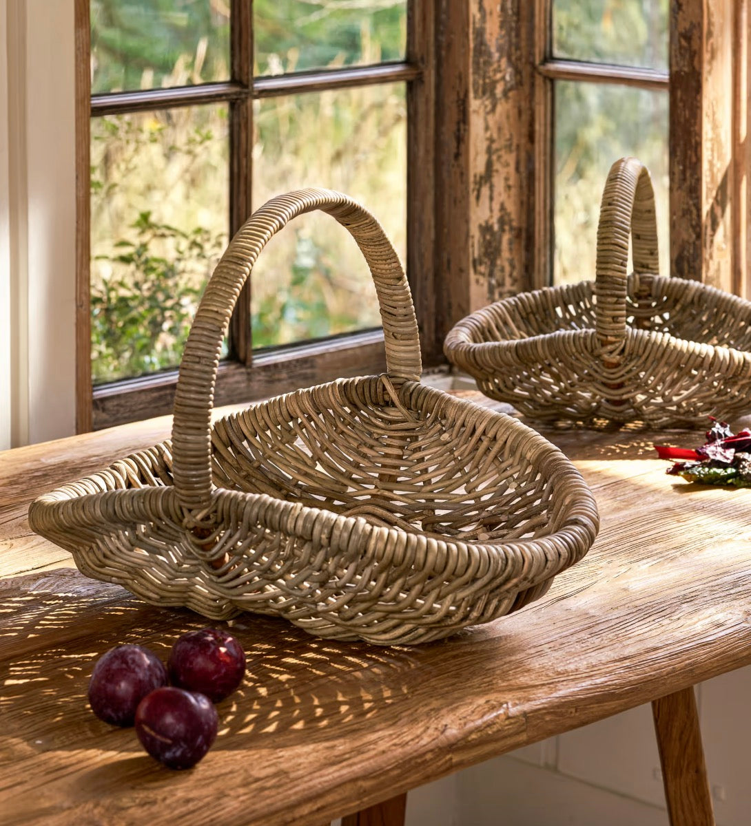 Bembridge Rattan Trug Large