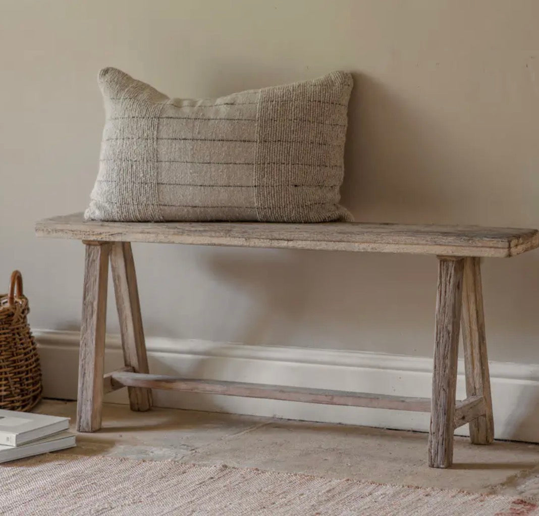 Ibo Long Bench – Reclaimed Wood