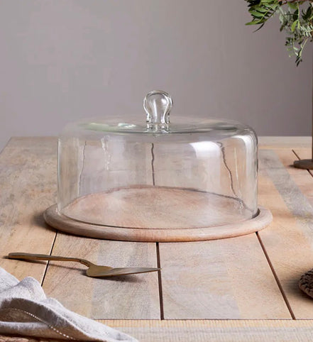 Recycled Glass Cake Dome