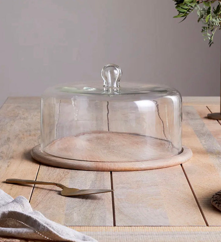 Recycled Glass Cake Dome