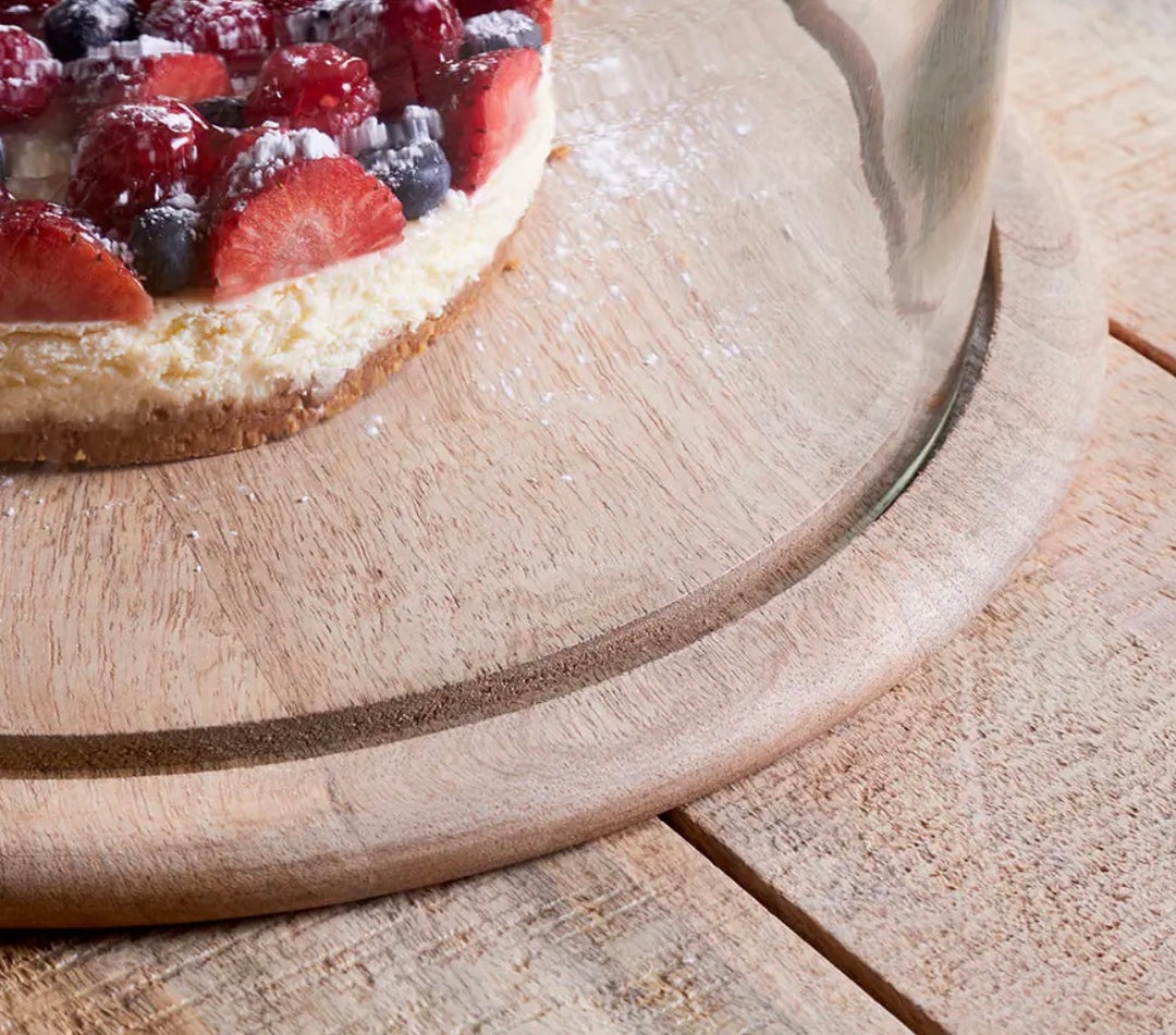 Recycled Glass Cake Dome