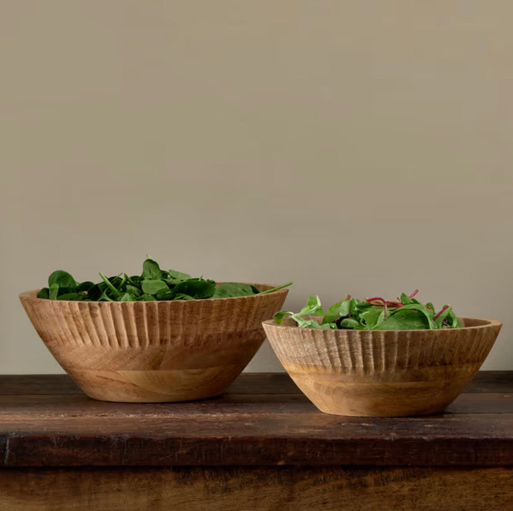 Gavivi Mango Wood Bowl - Natural - Small