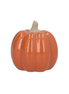 Small Earthenware Pumpkin Ornament - Orange