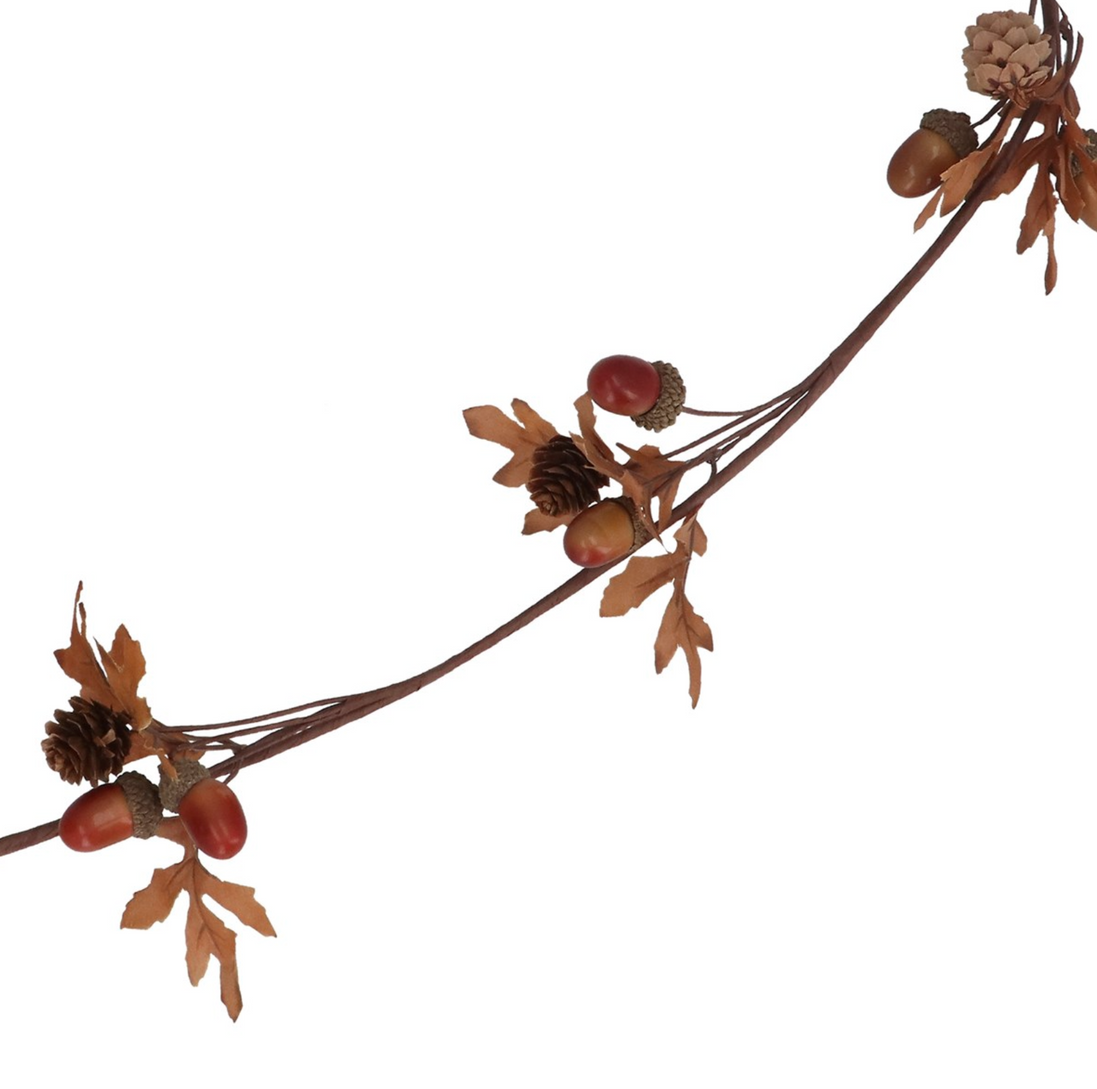 Acorn & Cone Fine Garland