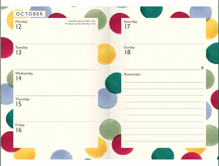 Emma Bridgewater - Polka Dot A6 Diary 2026