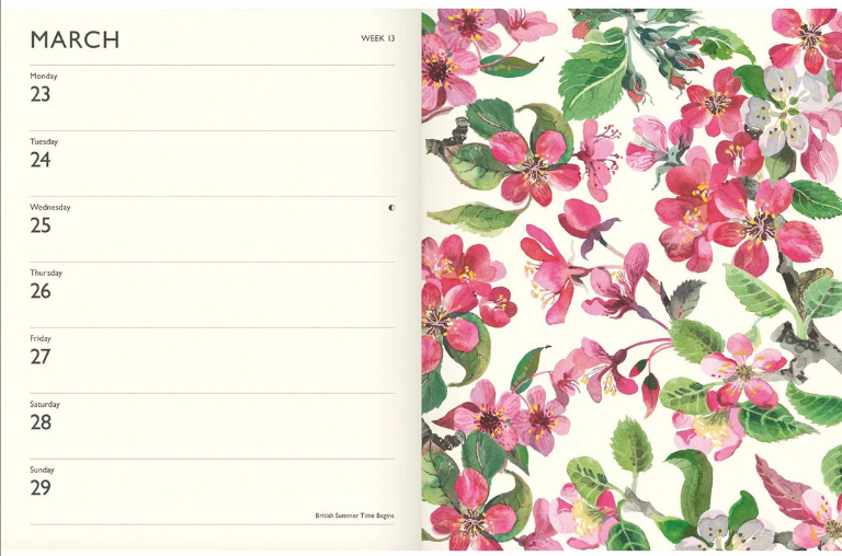 Emma Bridgewater - Garden Flowers A5 Deluxe Diary 2026