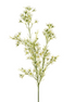 Wintersweet Spray Faux Flower Stem  - White