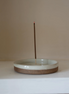 Ceramic Incense Holder with Nag Champa Sticks