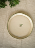 Hand Painted Holly Snack Plate