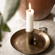Forged Plate Candle Holder Small