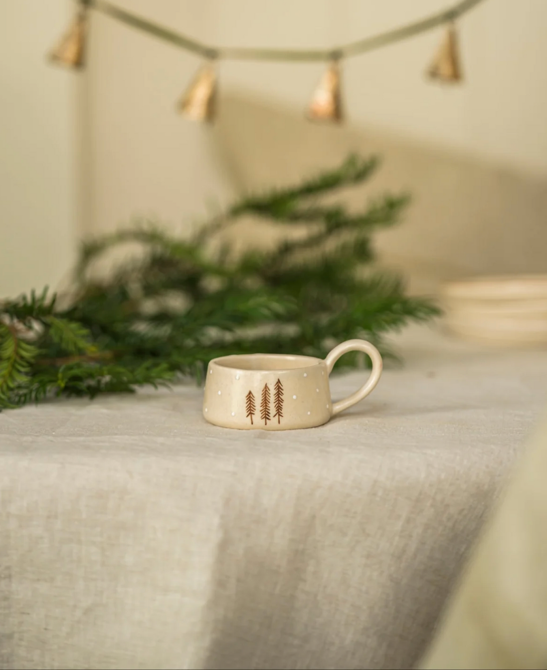 Hand Painted Nordic Tea Light Holder