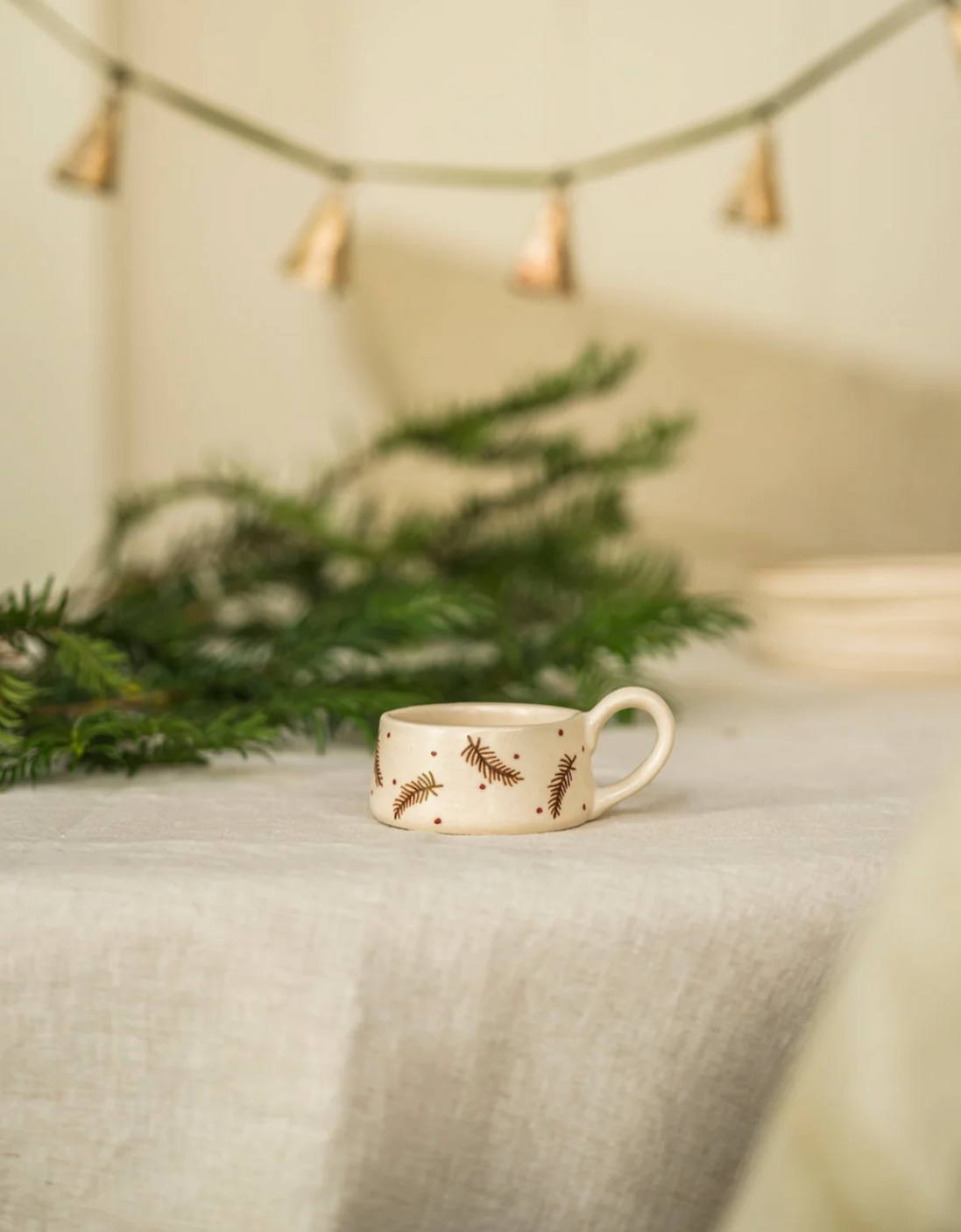 Hand Painted Pine Tea Light Holder