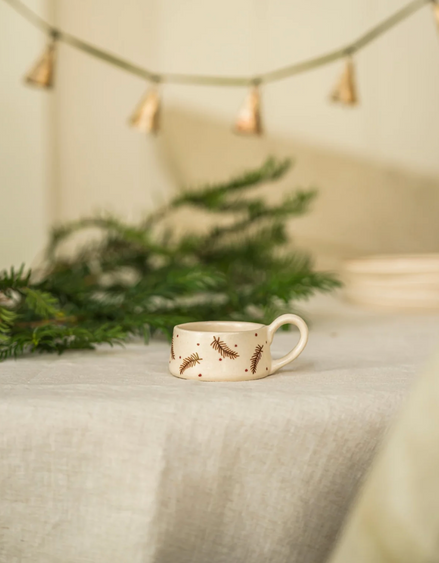 Hand Painted Pine Tea Light Holder