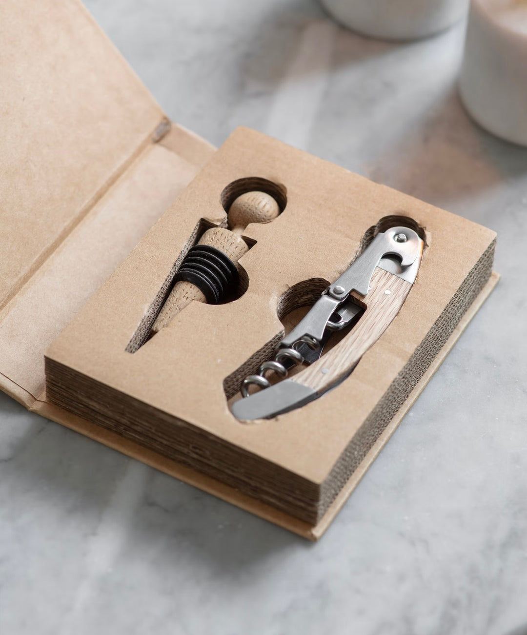 Classic Bottle Opener and Stopper Set