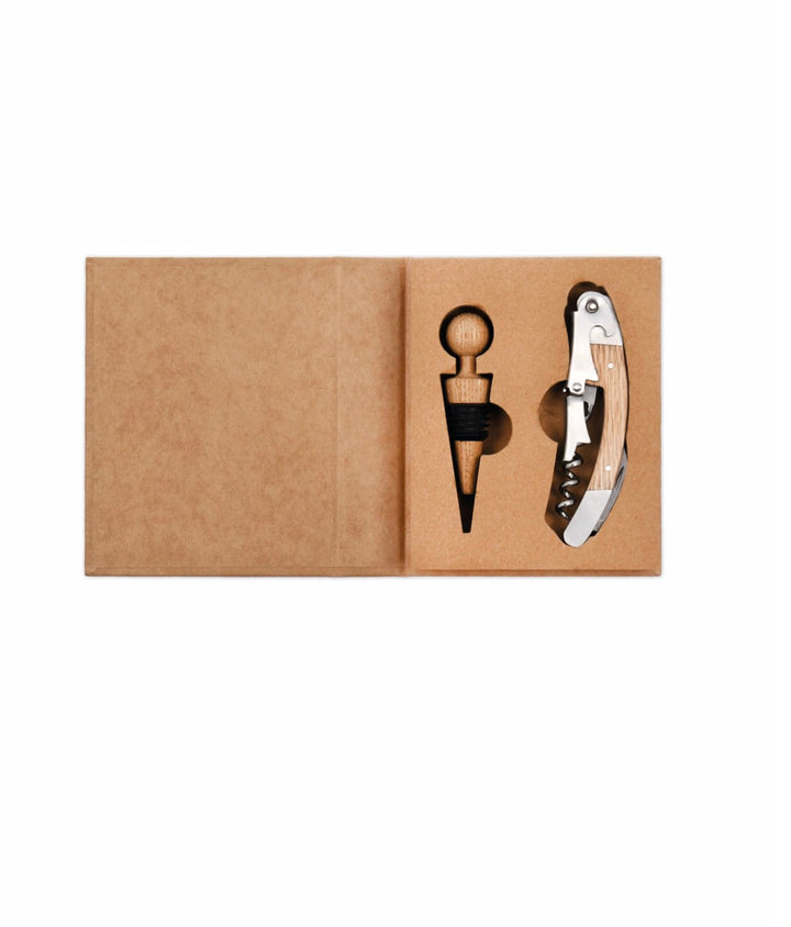 Classic Bottle Opener and Stopper Set