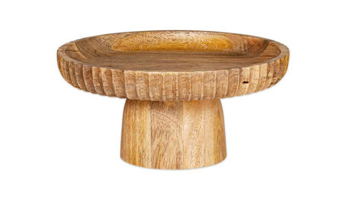 Gavivi Mango Wood Stand - Natural-Small