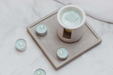 Sea Salt & Oakmoss Fragranced Tealights