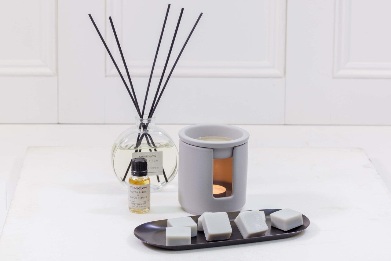 Grey Ceramic Wax Melter