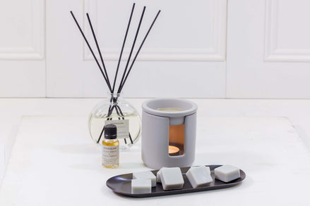 Grey Ceramic Wax Melter