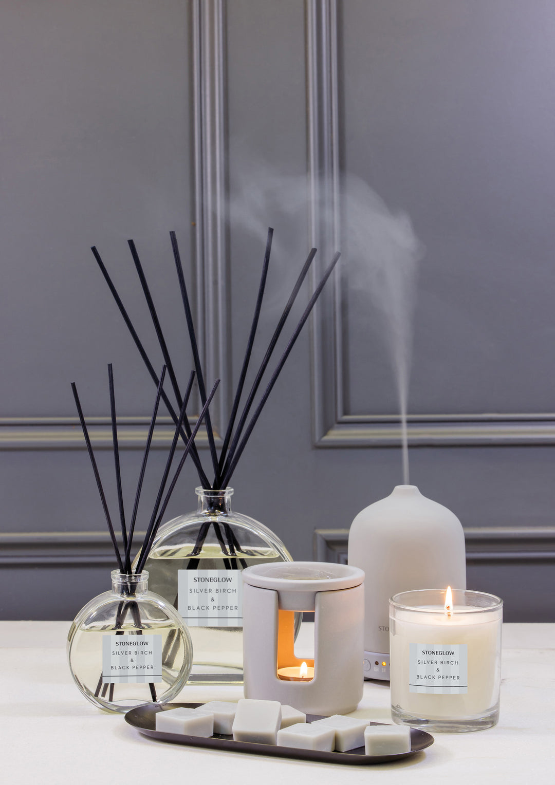 Modern Classics Silver Birch & Black Pepper Reed Diffuser – 120ml