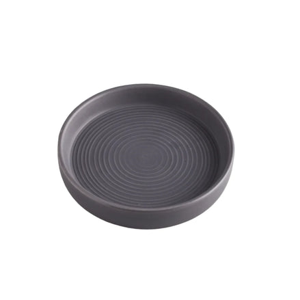 Small Dark Grey Candle Holder