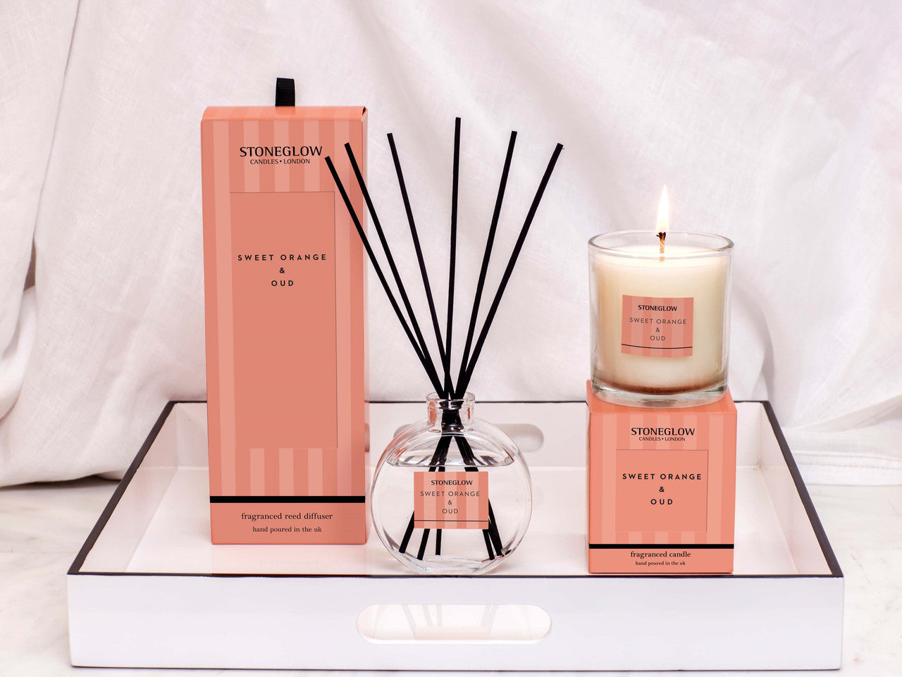 Modern Classics New - Sweet Orange & Oud - Scented Reed Diffuser